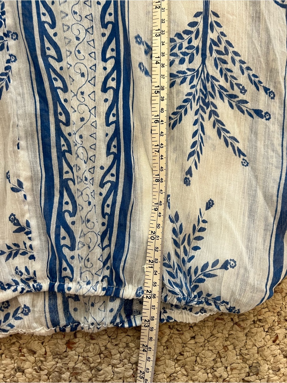 Free people Boho pheasant top -Size:M - Picture 5 of 8